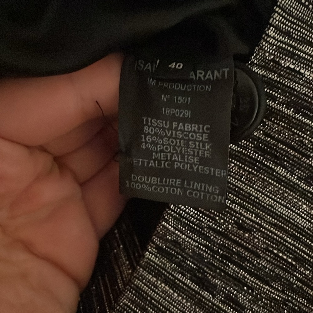 Double Breasted Metallic Isabel Marant Blazer - Picture 7 of 7